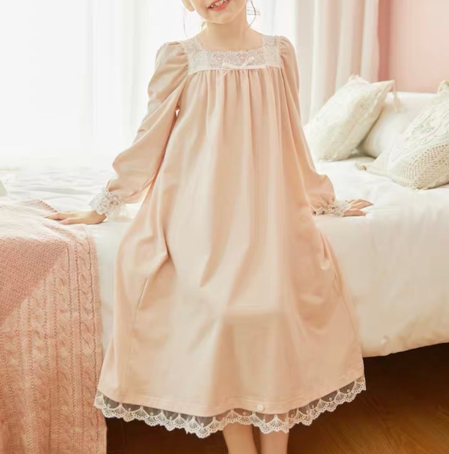 【kids】110〜165 pink  roomwear pajama k101
