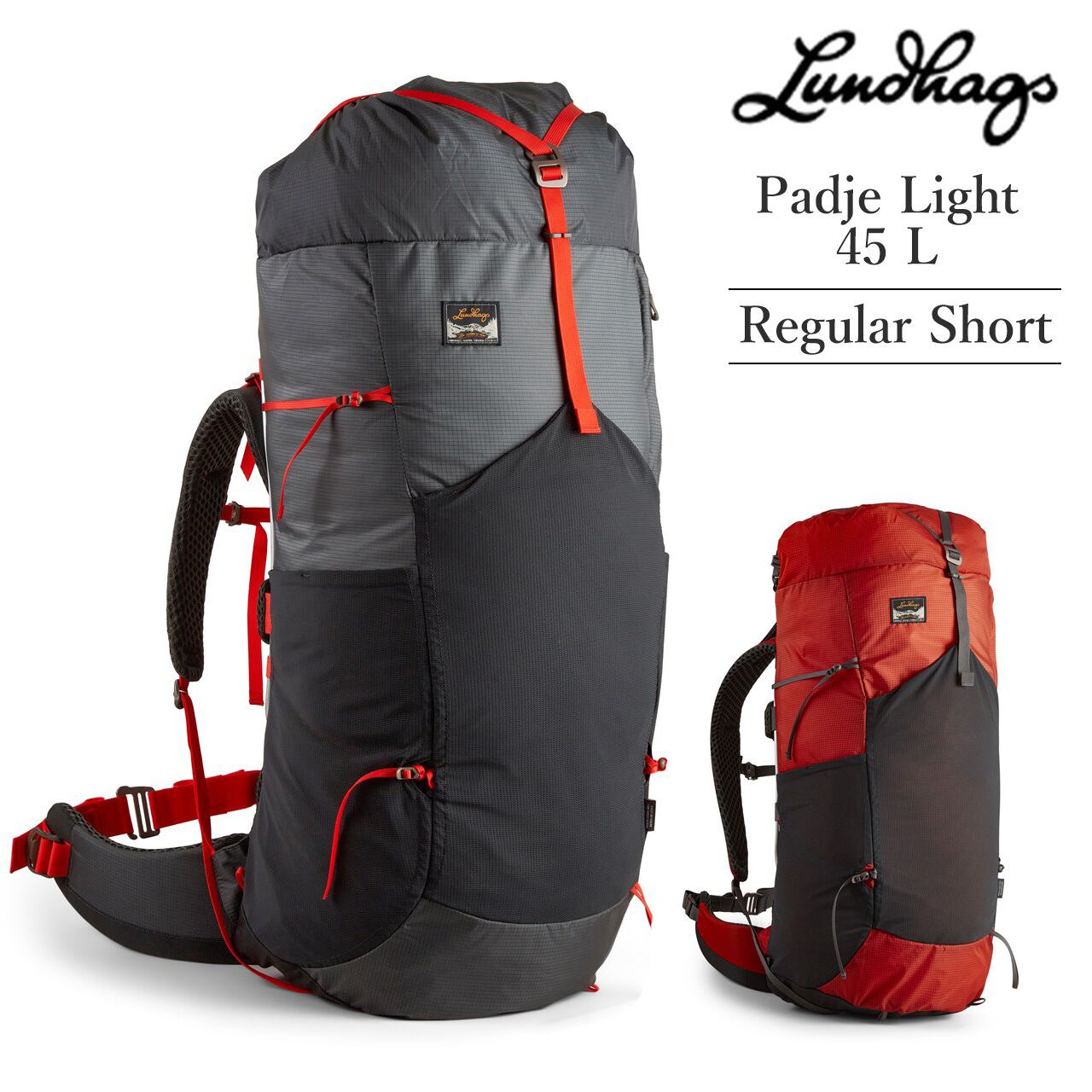 Lundhags 北欧生まれの 高機能 防水 バックパック Padje Light 45 L Regular Short 大容量 45L 丈夫で軽量  環境にやさしい リサイクル素材 リュック ザック | Greenfield.od　グリーンフィールド アウトドア powered by BASE