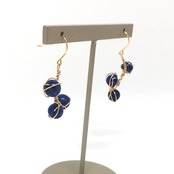 今までにない発想で楽しいデザイン！K14gf ラピスラズリ デザイン ピアス＆イヤリング sl5_8_2_0519tp05-sl5_8_1_0519te06