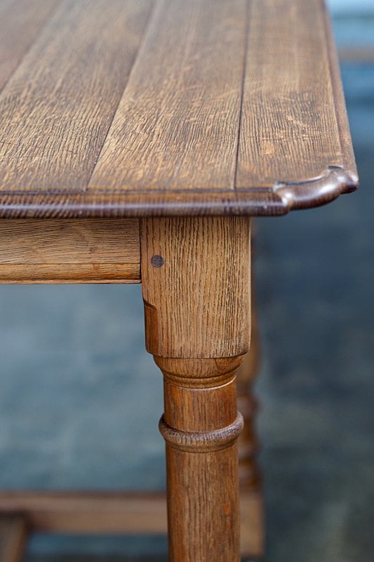 オークのフレンチテーブル-vintage oak french table | アンティーク