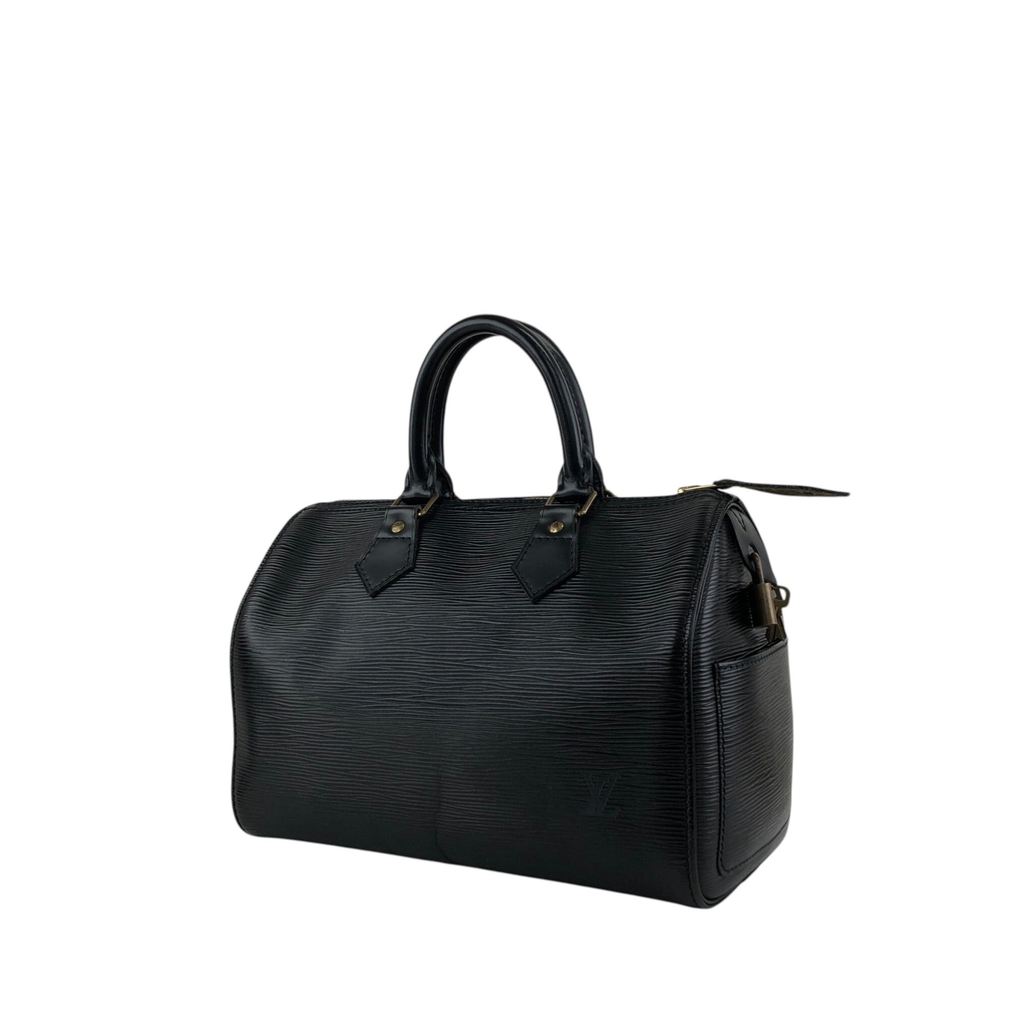 LOUIS VUITTON ルイヴィトン スピーディ25 エピ ハンドバッグ ブラック
