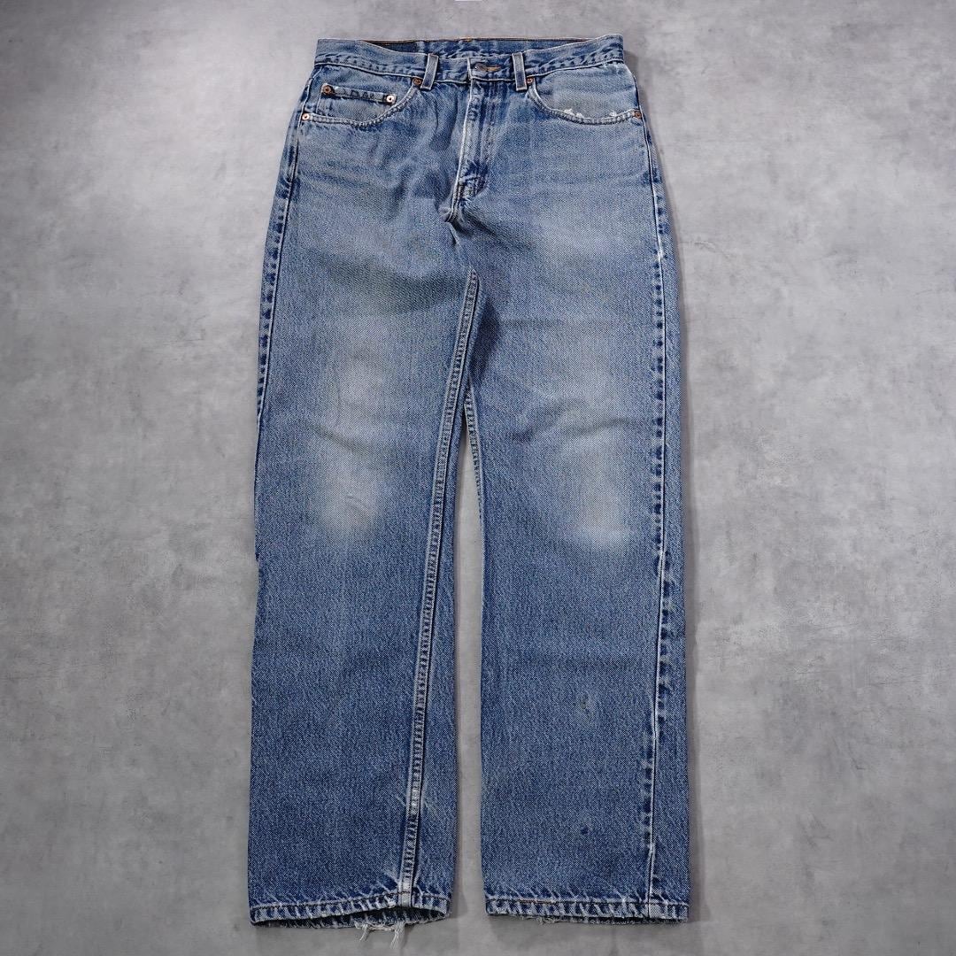 リーバイス505 Levis W32 ブルーデニム 青 00s 古着 17312