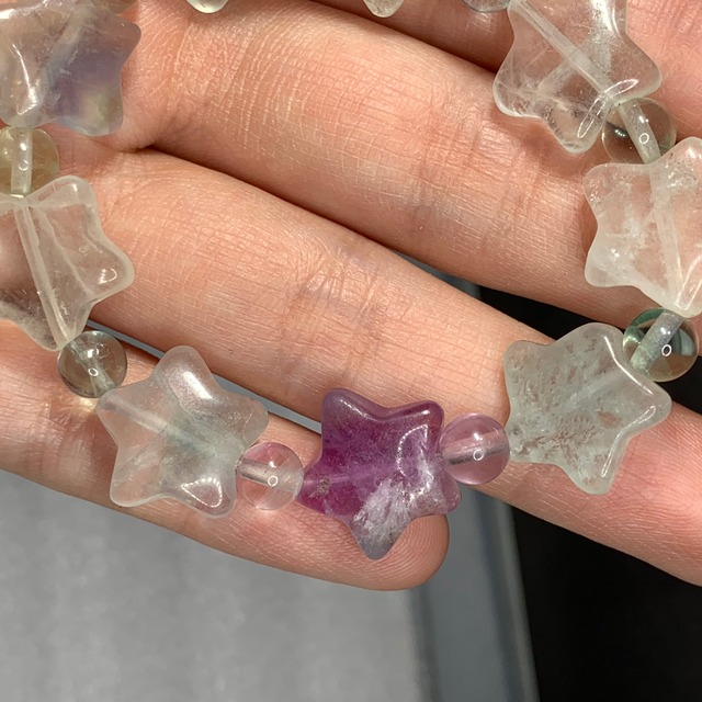 no6フローライトスターブレスレット