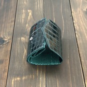 クロコダイル コンパクトウォレット ダークキプロス