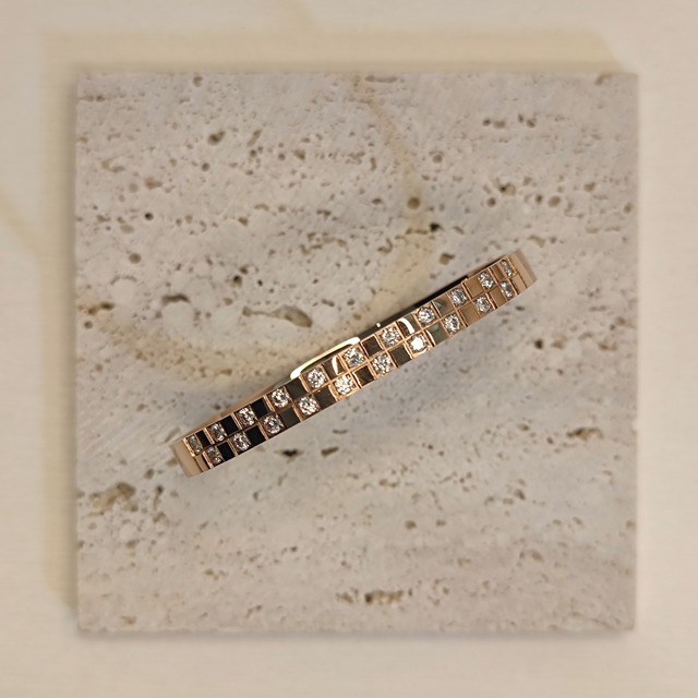 きらきらバングル③【Rose Gold】