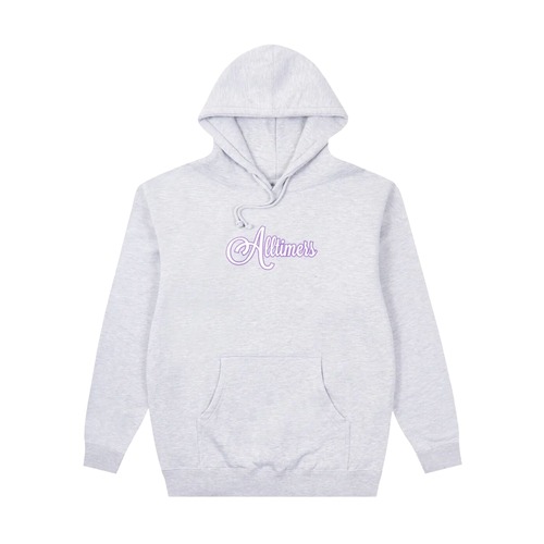 ALLTIMERS / SIGNATURE NEEDED HOODY HEATHER GREY