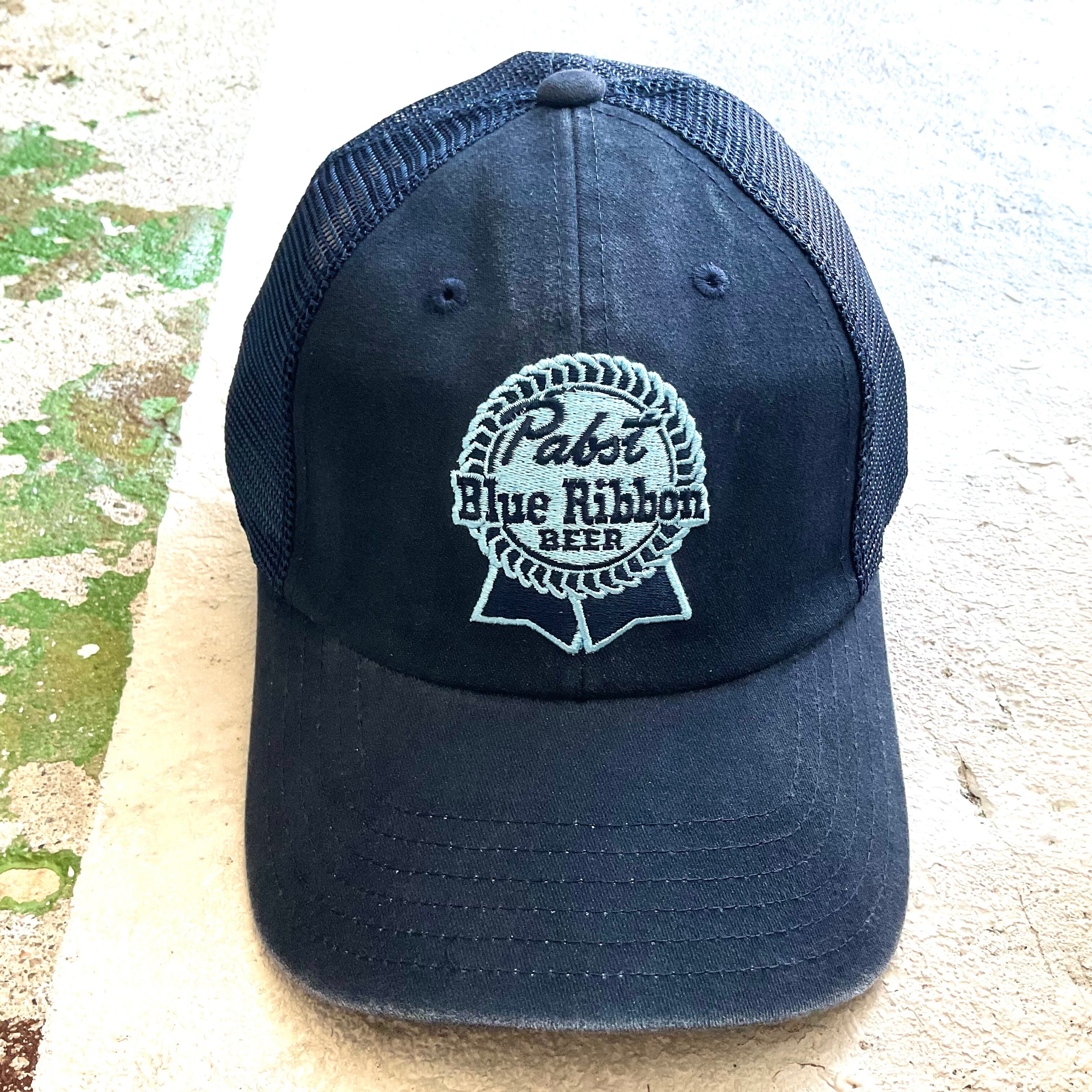 Pabst Blue Ribbon コーデュロイキャップ ネイビー ワッペン 新品◾️キャップ◾️コーデュロイ◾️Pabst Blue Ribbo◾️サックス