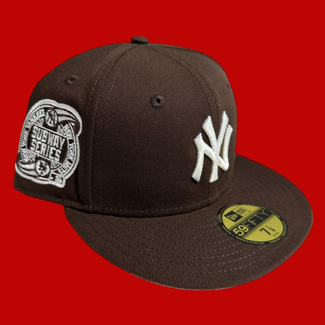 New York Yankees 2000 Subway Series New Era 59Fifty  Fitted / Brown (Gray Brim)