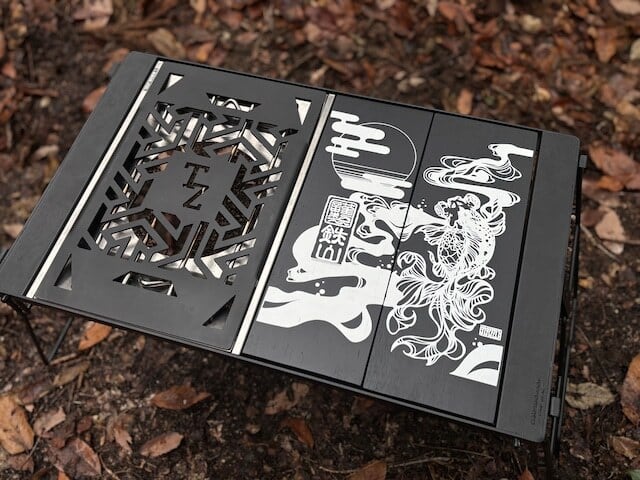 TETSUZAN IGTテーブル天板（2枚セット）【上り金魚】 | OLIVE OUTDOOR