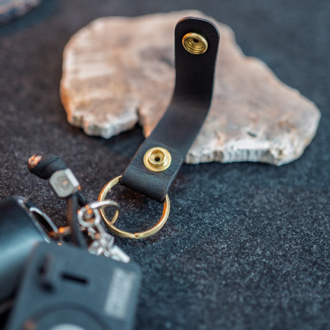 イタリアンレザー × 真鍮のキーホルダー | N FIVE（エヌファイブ