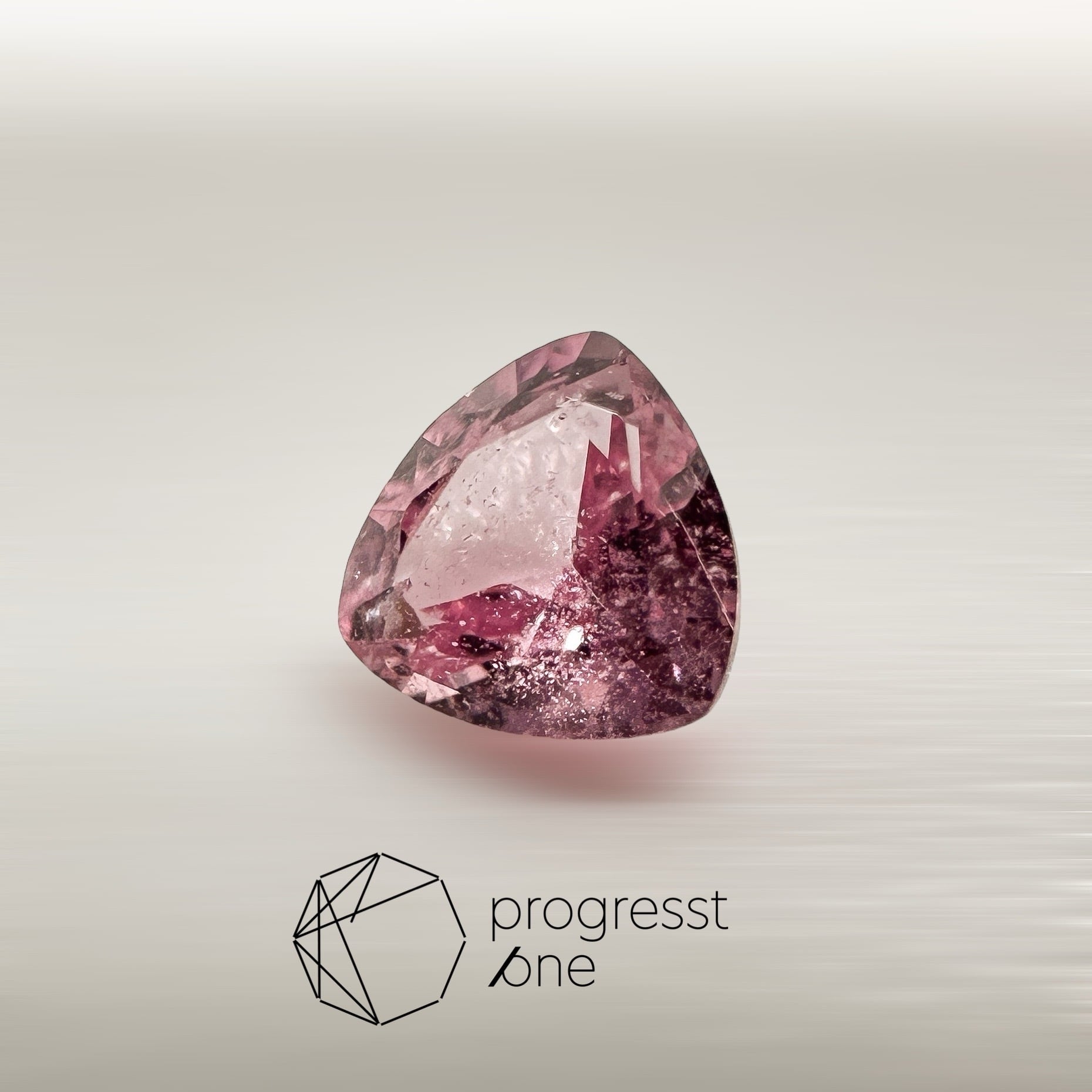 パパラチアサファイア(ﾊﾟﾊﾟﾗﾁｬ)0.280ctソ付 | progresstone