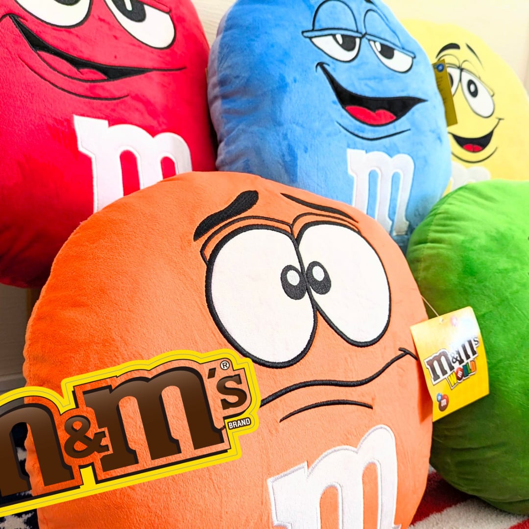 【 m&m's ( エムアンドエムズ ) 】 Cushion / クッション / 5COLOR 〚アメリカン雑貨 アメトイ〛