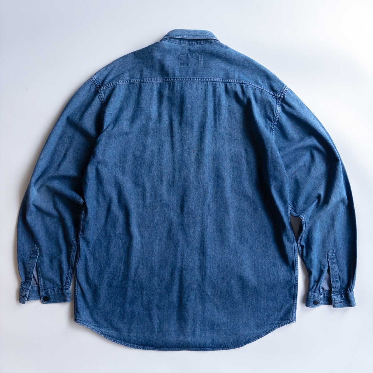 Armani Jeans ダークブルー デニムシャツ M ARMANI JEANS Denim Work shirt | jose