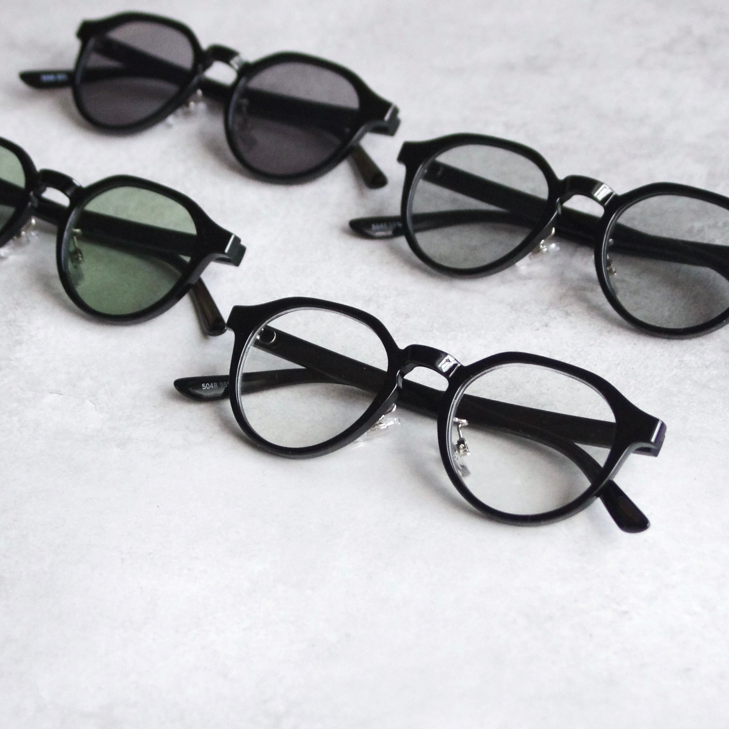 黒縁 伊達メガネ メガネ クラウンパントメガネ レスカ ヴィンテージ 新品未使用 SELECT】クラウンパントサングラス 50-48 おしゃれ ビンテージ風 だて