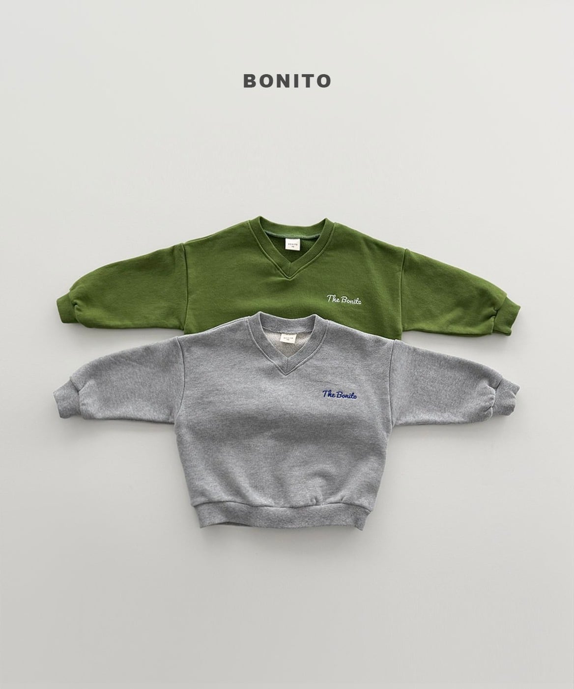 【予約/送料無料】bonito / VネックMTM