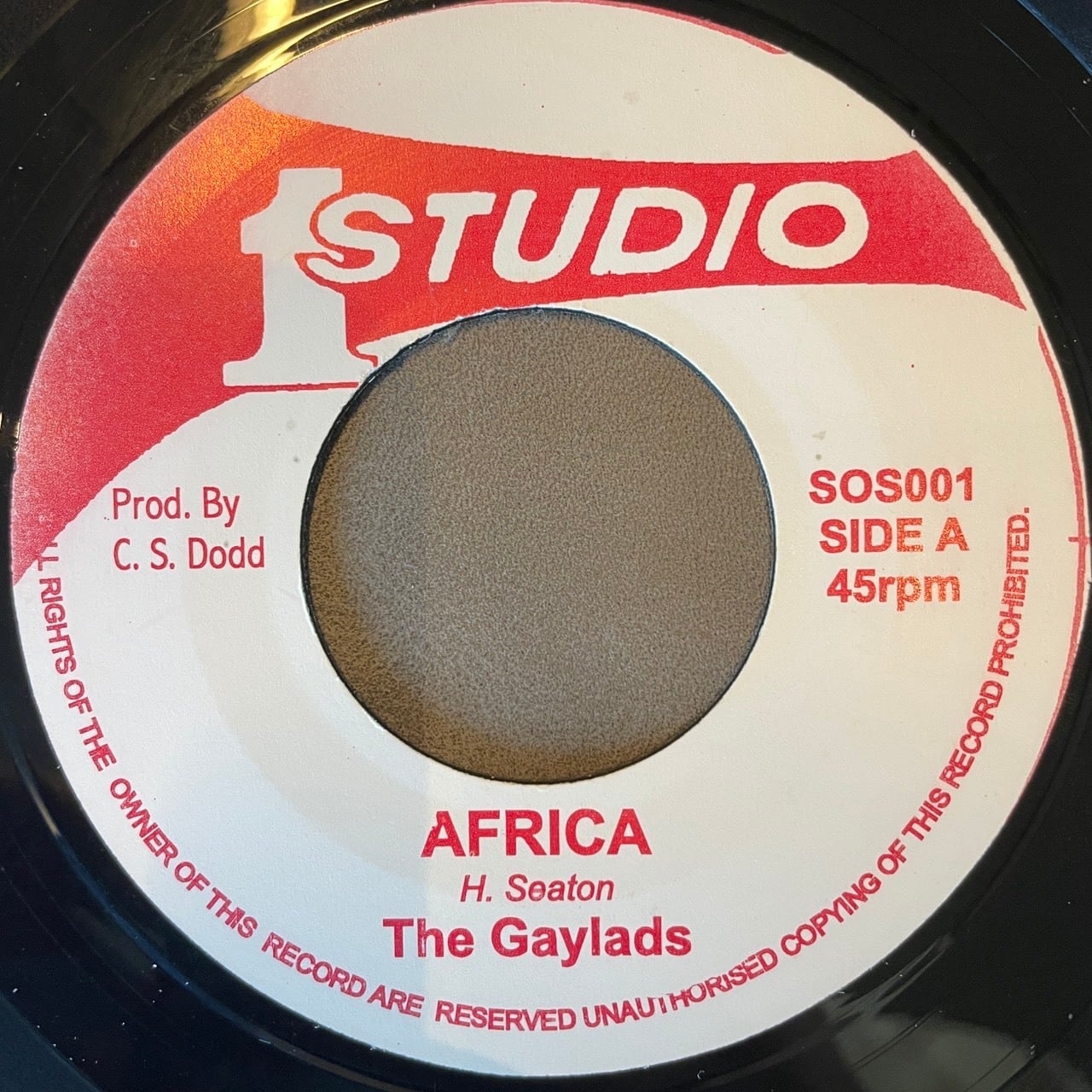 The Gaylads - Africa【7-22053】 | Jamaican Soul