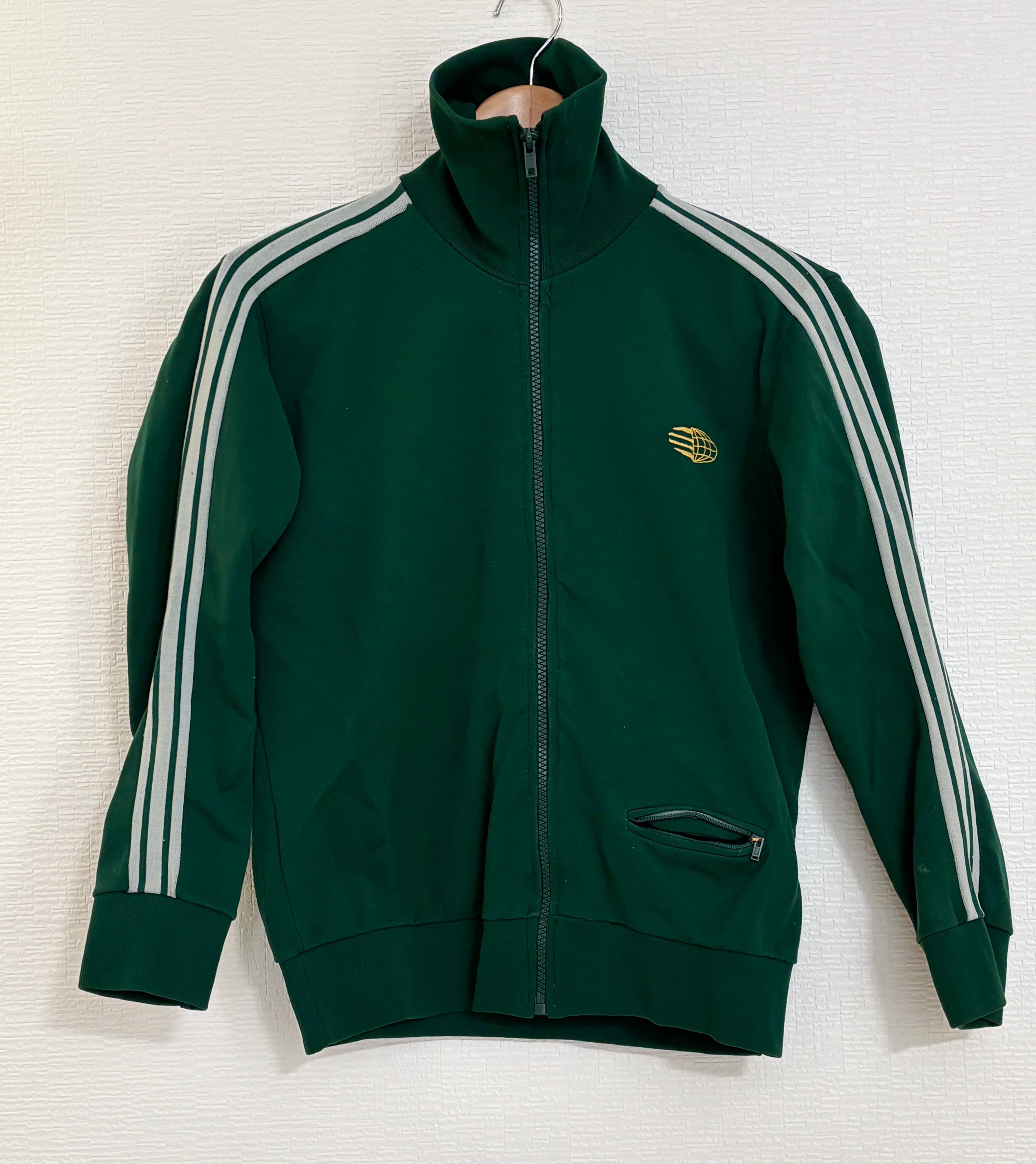 adidas アディダス トレフォイル 刺繍ロゴ サイドロゴテープ ジャージ
