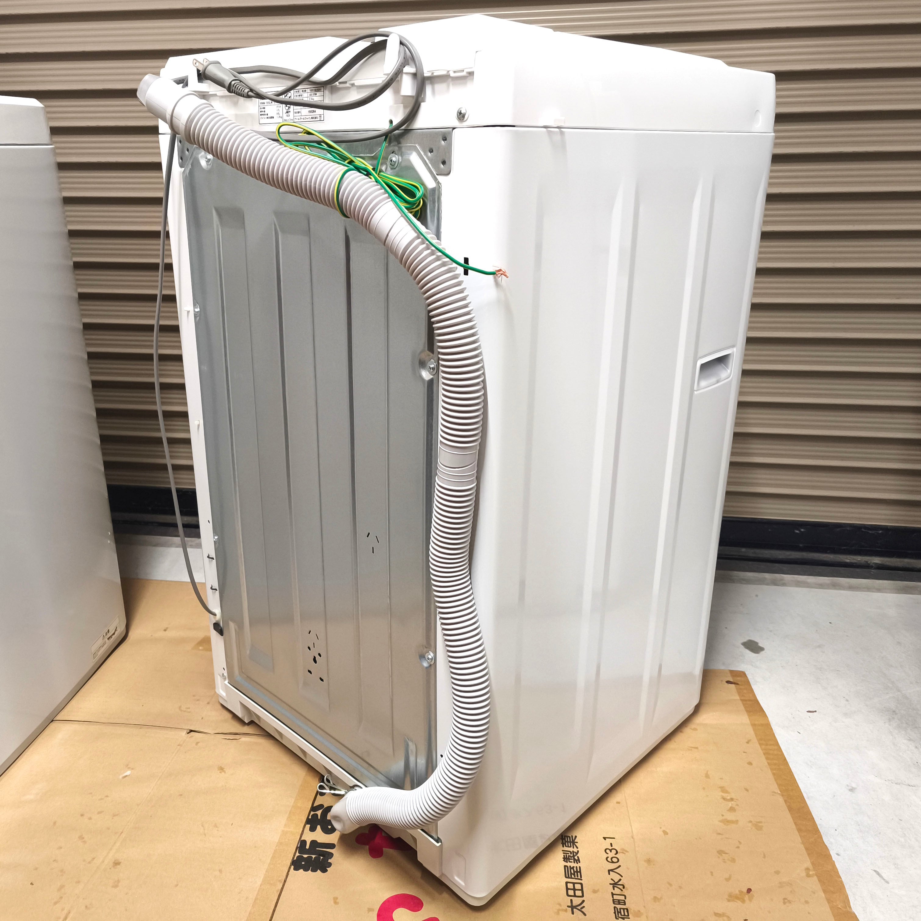 ヤマダセレクト・全自動電気洗濯機・RORO・YWM-T55LW・2024年製・5.5kg