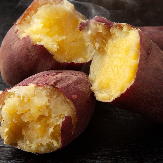 自家栽培さつま芋の 壺焼き芋