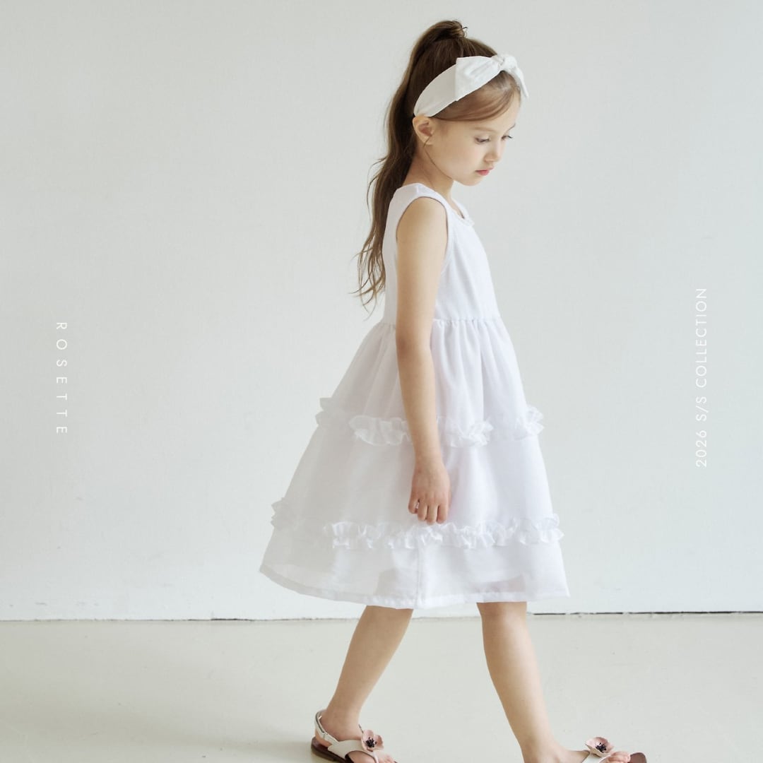 【予約】Audrey Dress / rosette