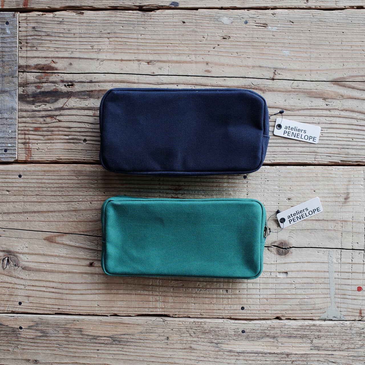 10号帆布のハンディポーチ 3色》Handy Pouch | ateliers PENELOPE | a