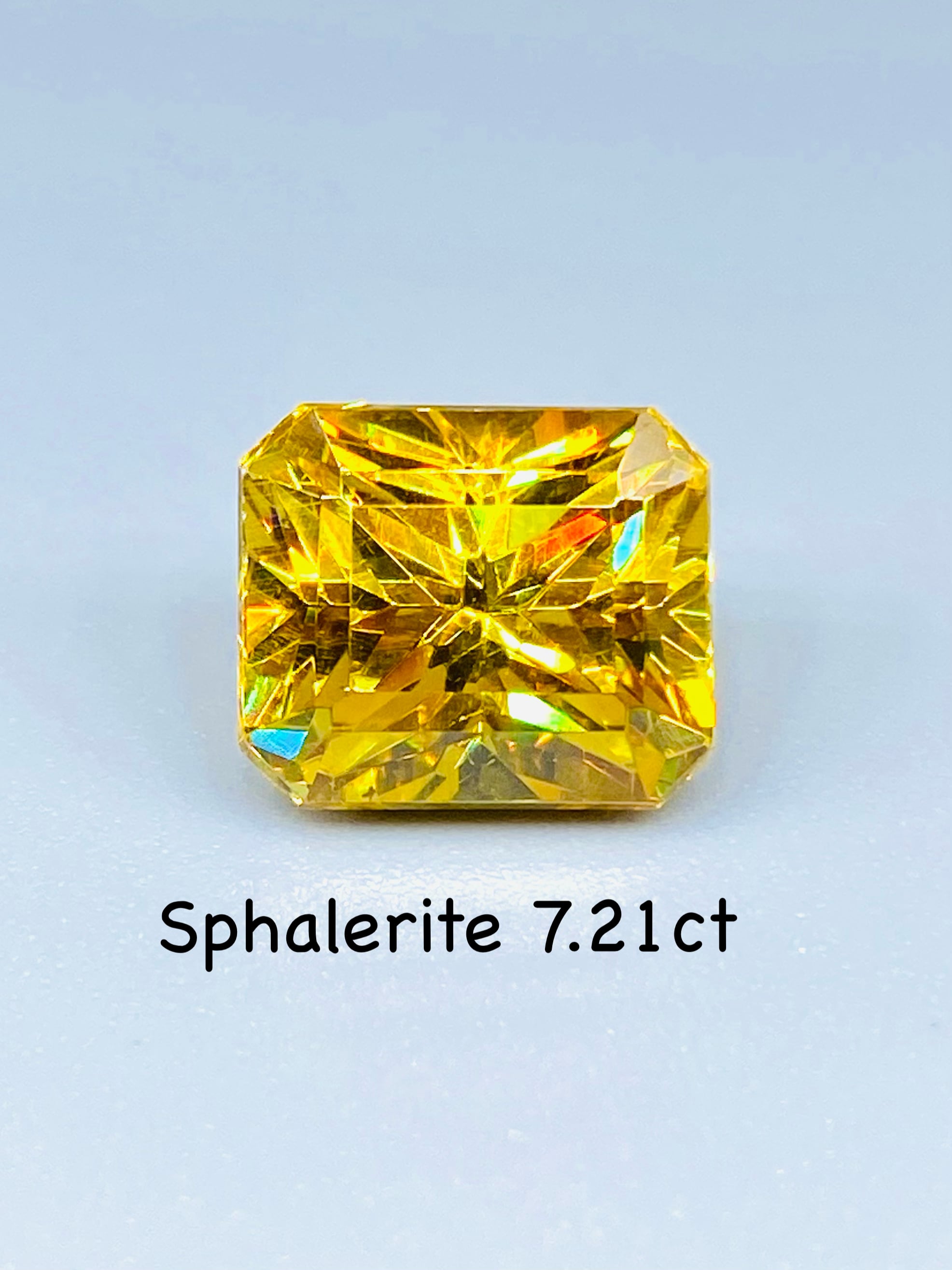 黄金ドロップ！スファレライトルース 7.21ct | シークレットベース
