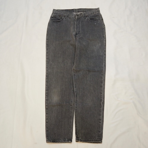 80’s Levi’s 501 6158 Black Denim 先染め 30×28