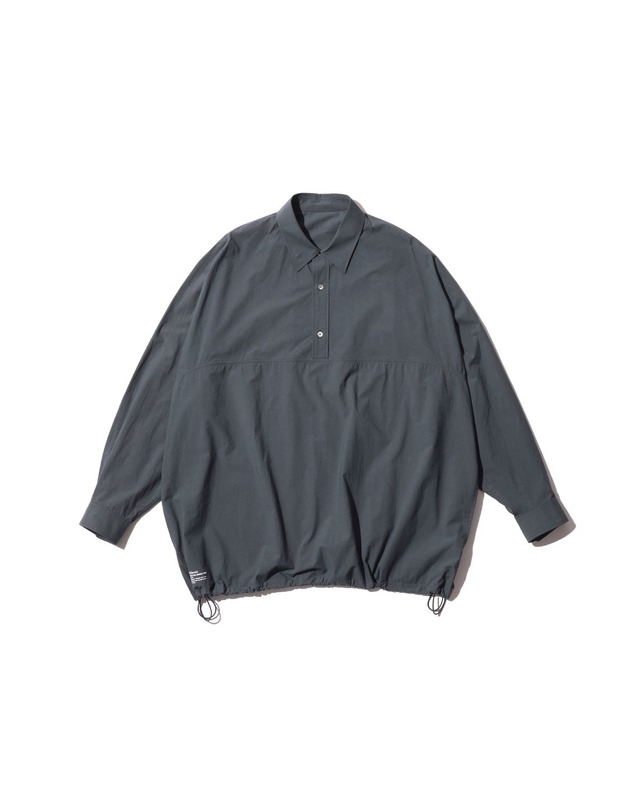 Fresh Service  CRISP COTTON ANORAK L/S SHIRT
