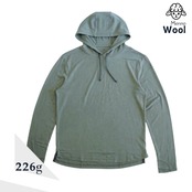 Ridge Merino/ライトウェイト・ナイロンコアメリノフーディ(Mens)