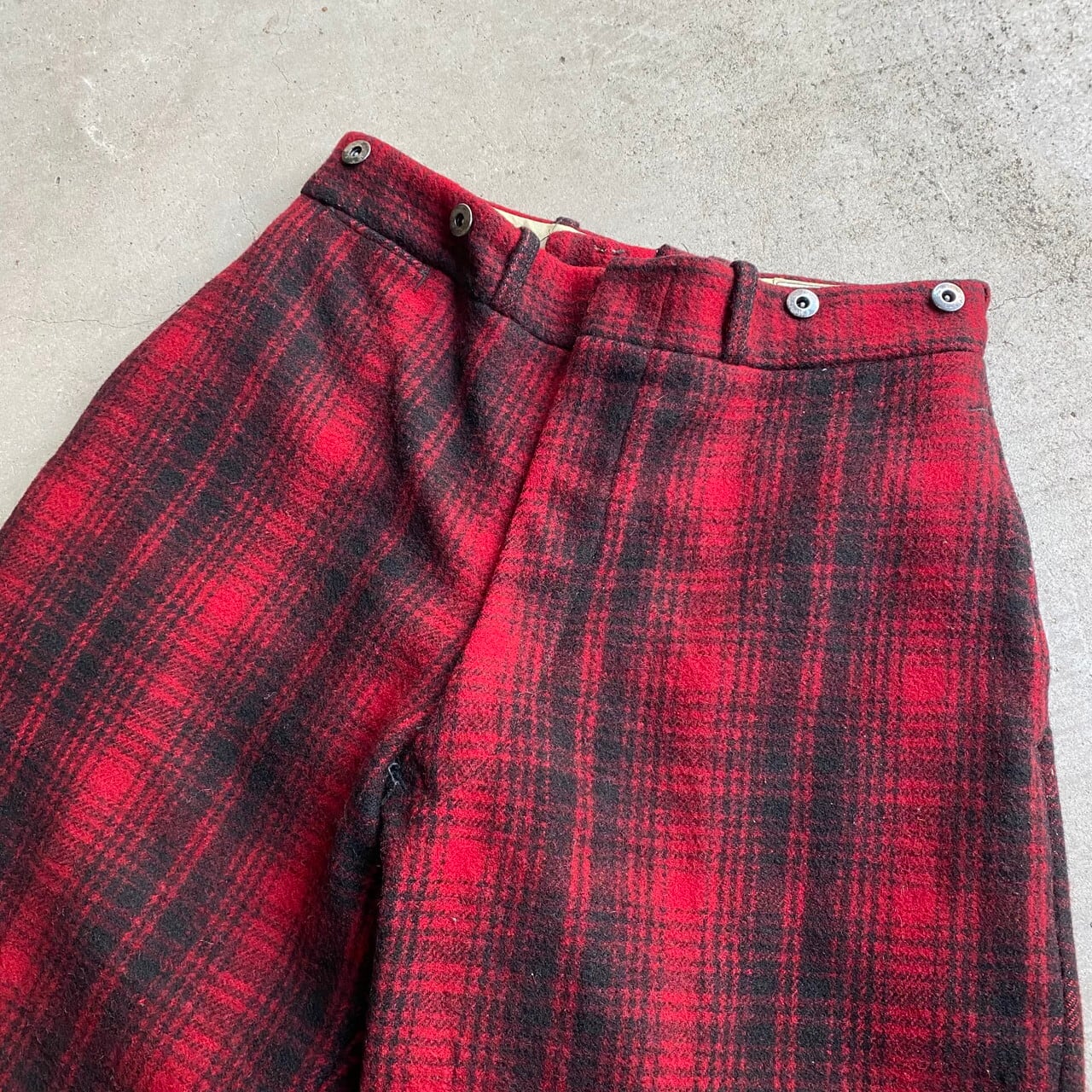 70年代 USA製 WOOLRICH ウールリッチ チェック柄 ウールハンティングパンツ メンズ W30 古着 70s ビンテージ ヴィンテージ  ブラック レッド 黒 赤【ロングパンツ】【CS2211-30】【CS2212-30】【AN20】【PS2307P】 | cave ...