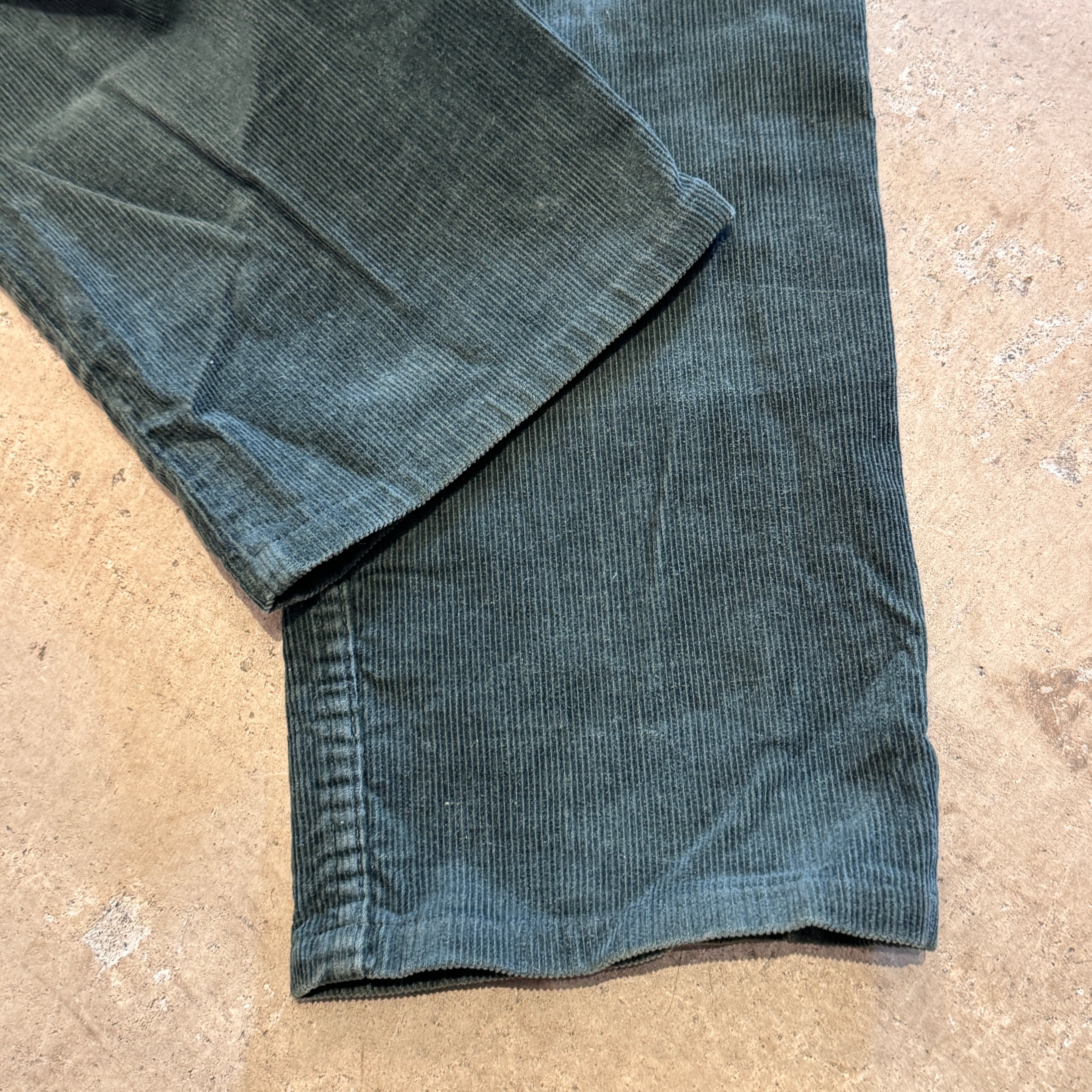 Ⓝ1980s LEVI'S 519 CORDS PANT GREEN | safarionline