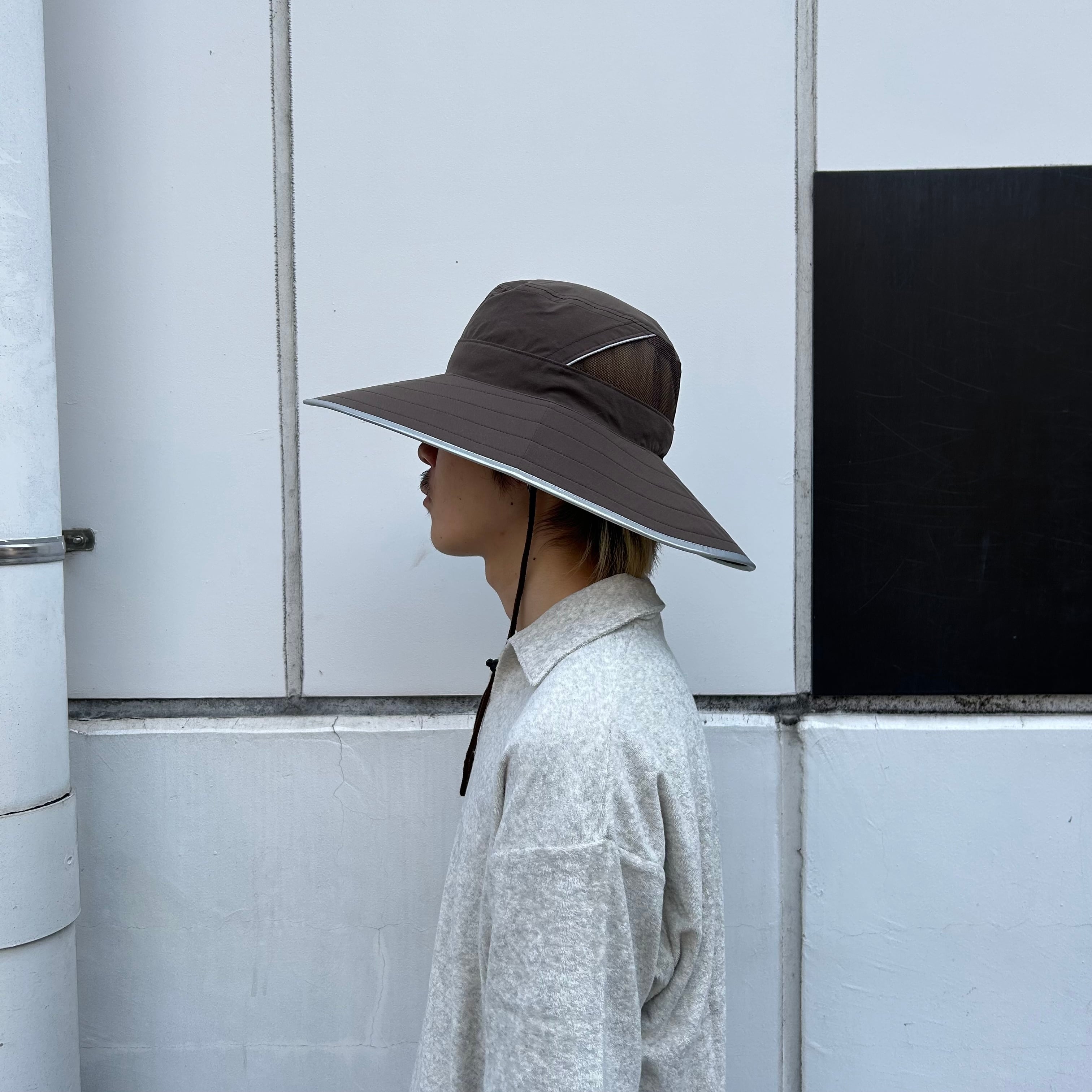 COMFORTABLE REASON】Sun Shade Hat(BROWN)〈国内送料無料〉 | STORY