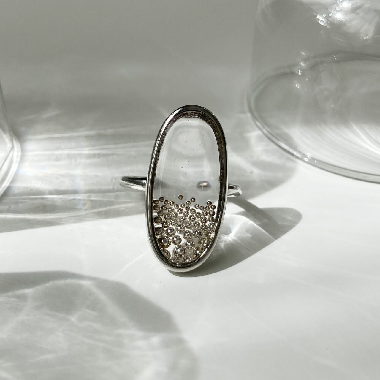 【送料無料】泡-Awa Ring-[ソフトモードなアクセサリー]モード ギフト ご褒美 結婚式 ひとくせ 個性的 | LIGHT[ソフトモード ...