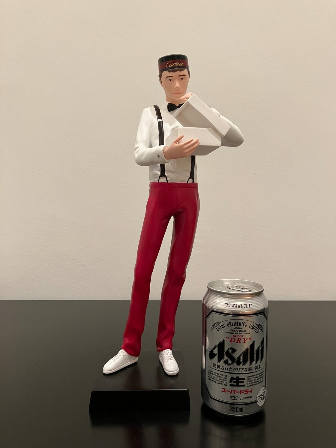 非売品 稀少 Cartier （カルティエ）ボーイのカウンターディスプレイ 