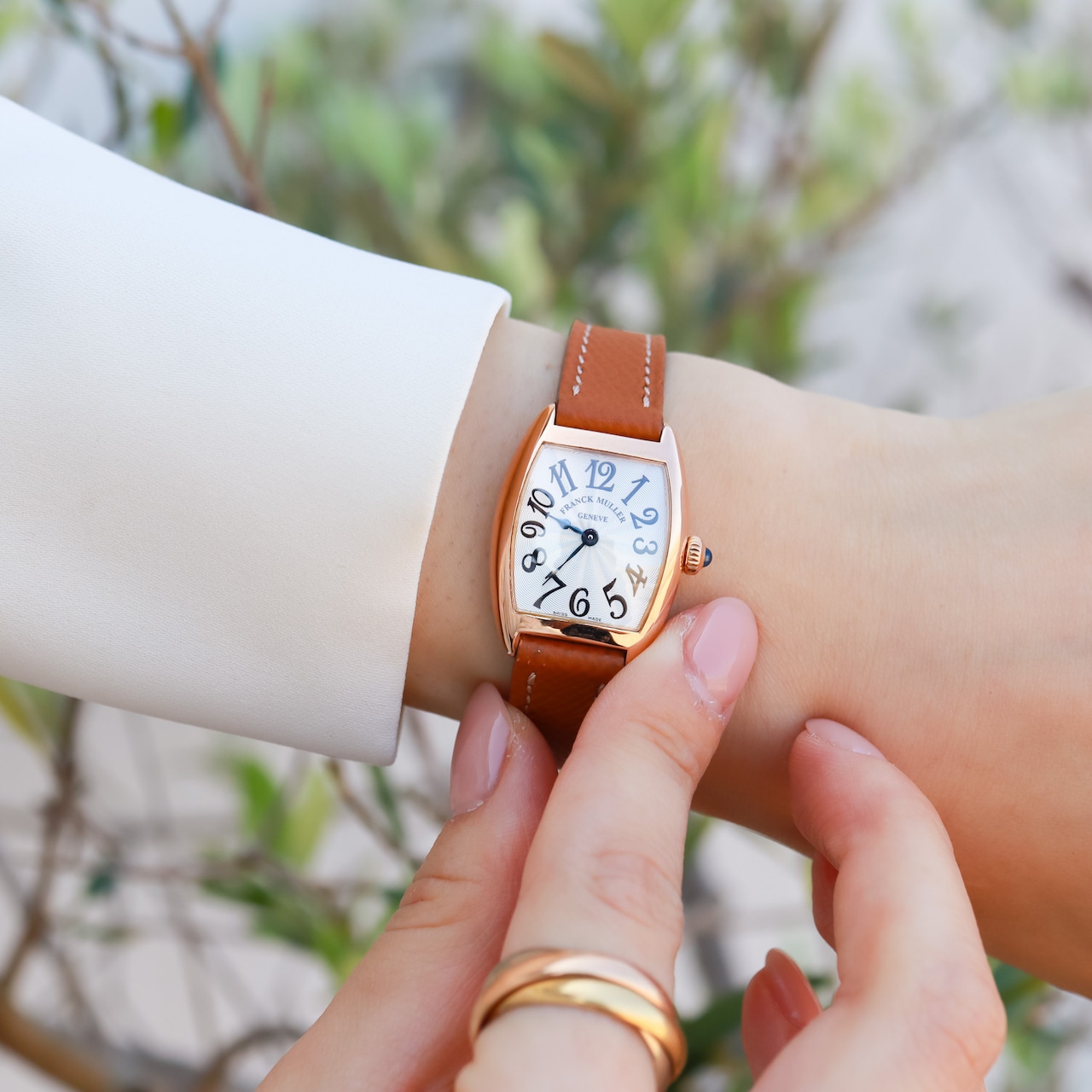 フランクミューラー トノー アラビア PG