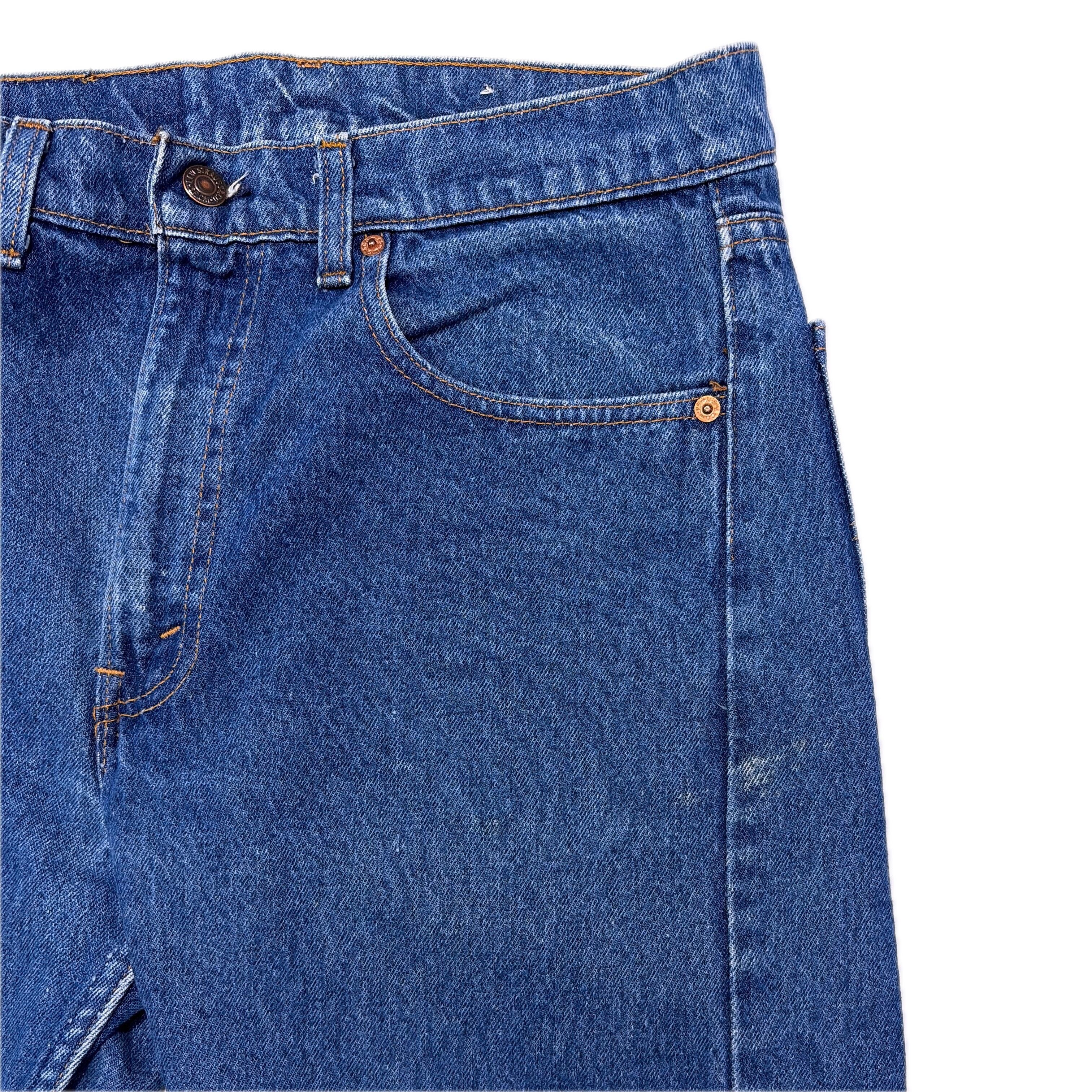 80s LEVIS リーバイス 505 USA製 デニム パンツ テーパード ジーンズ