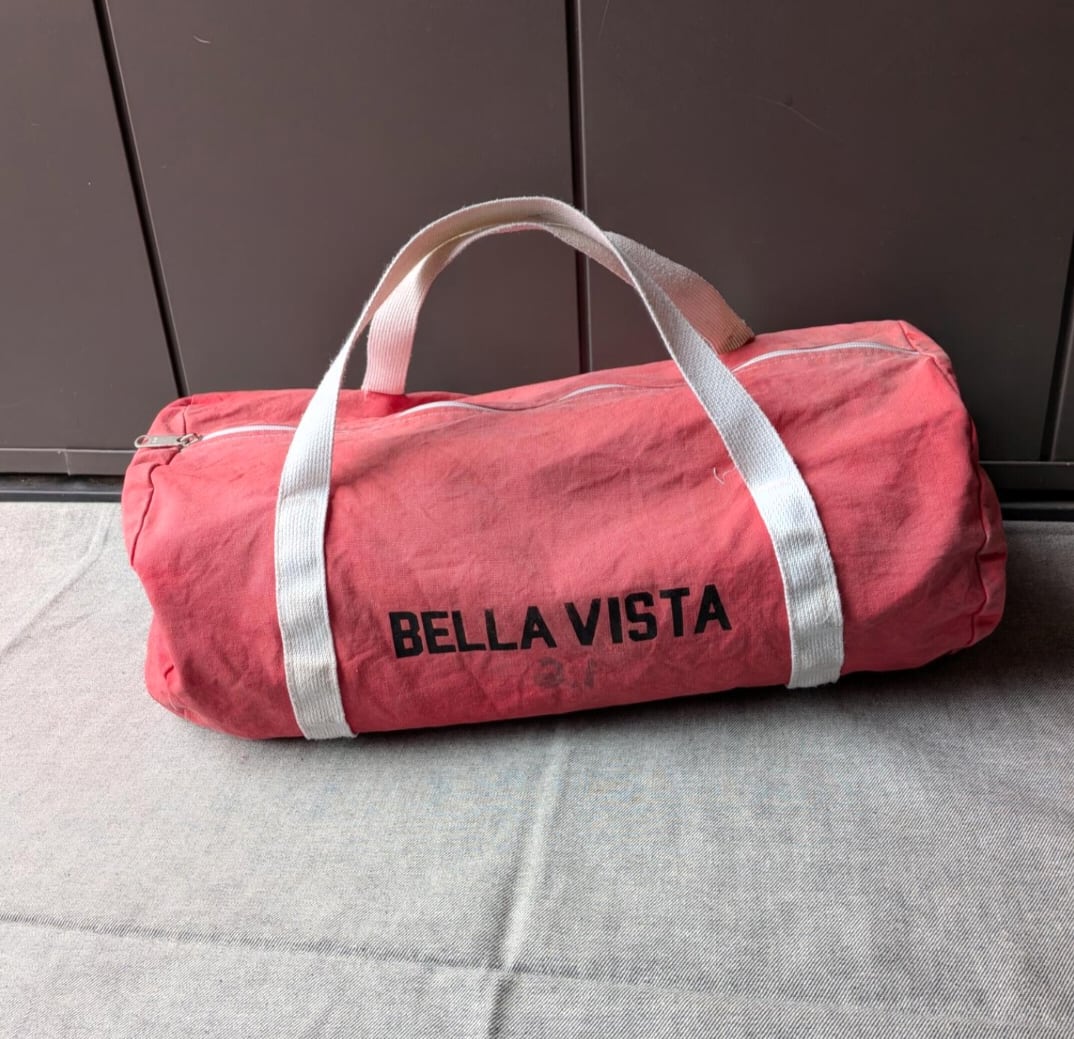 old "BELLA VISTA" small duffle bag 小岩店