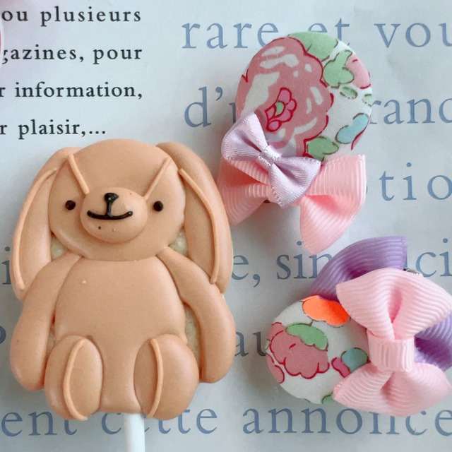 ロリポップヘアクリップ&クッキー5Friends