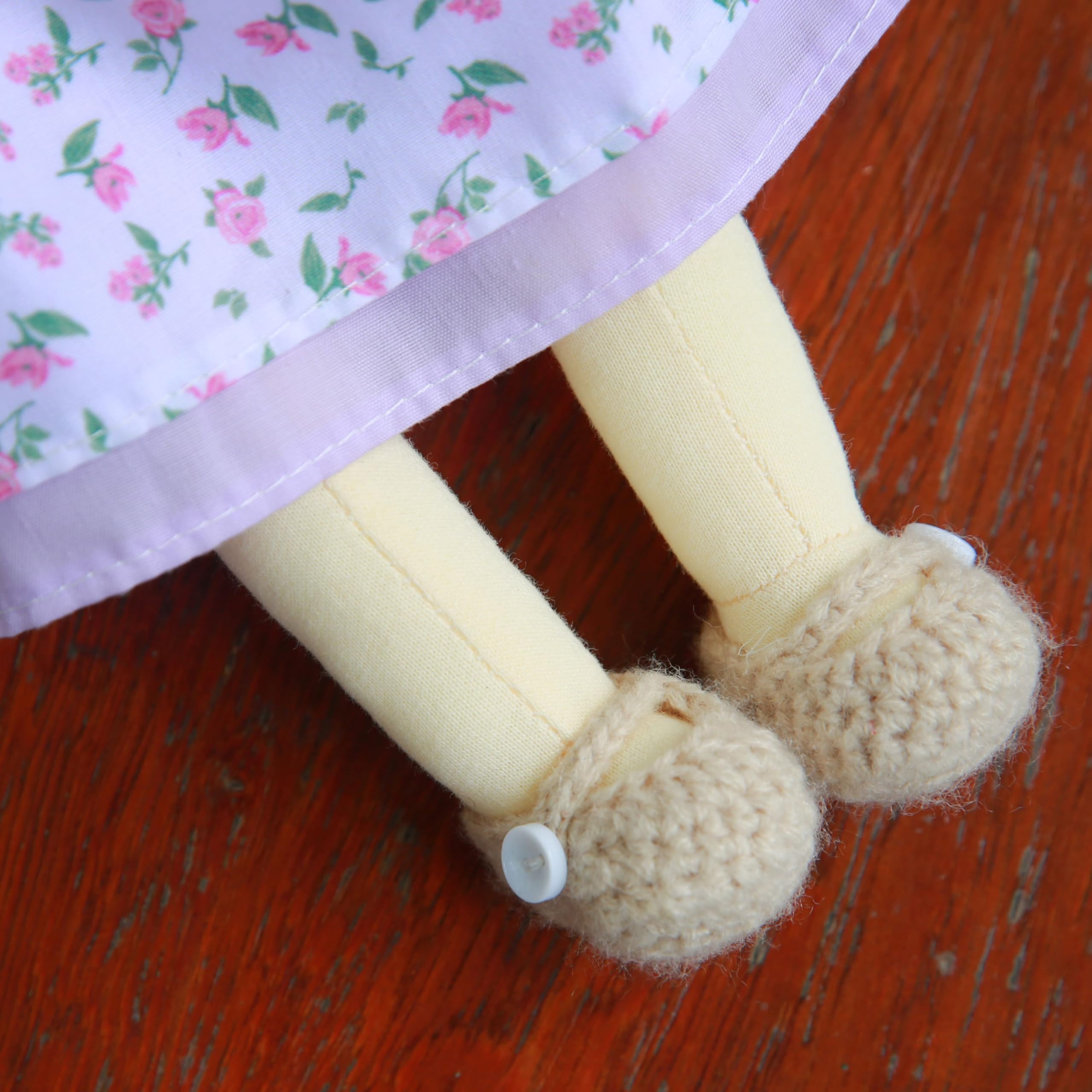 BlissfulPixie ウォルドルフ人形 手作り人形 Waldorf Doll - Bunny