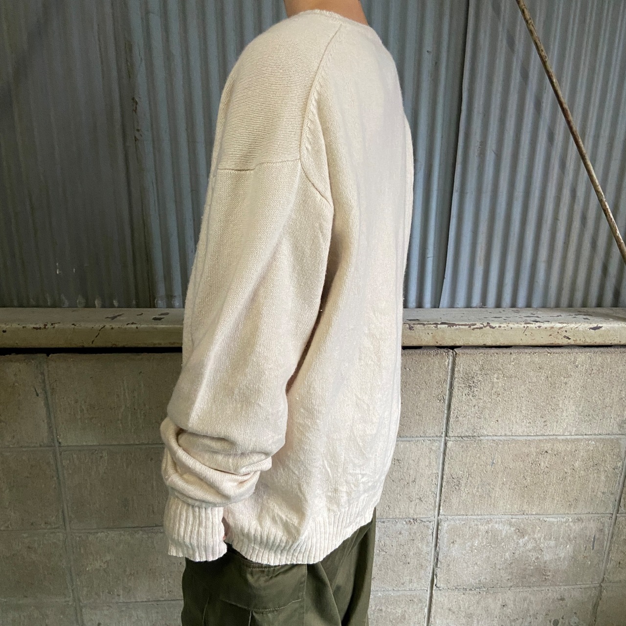 Polo by Ralph Lauren オールドラルフローレン Vネック ウールニット 