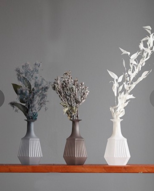 角砂糖のようなフラワーベース　ランプシュガー ケイン