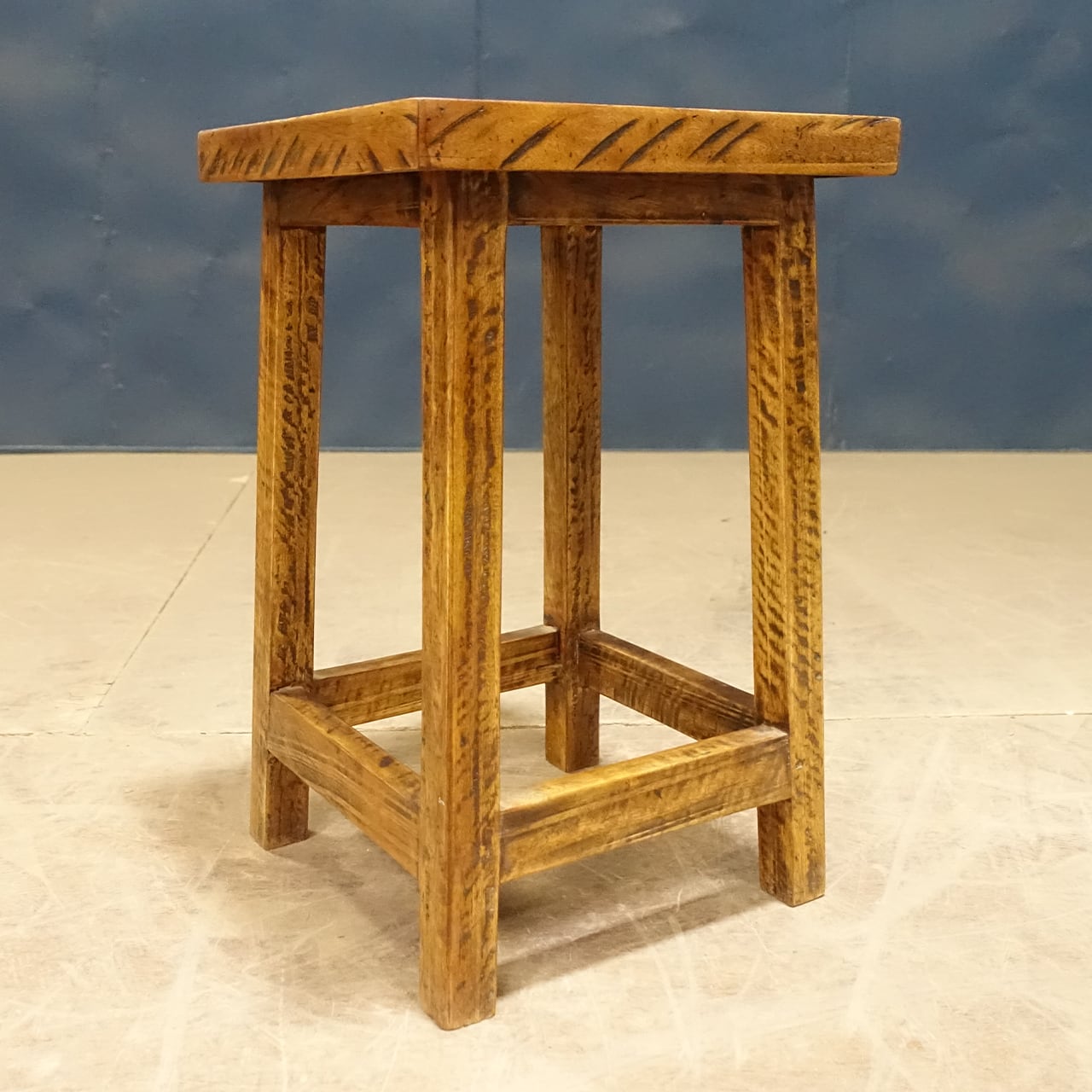 オールドフローリングスツール M / Old Flooring Stool M ASL-5092B