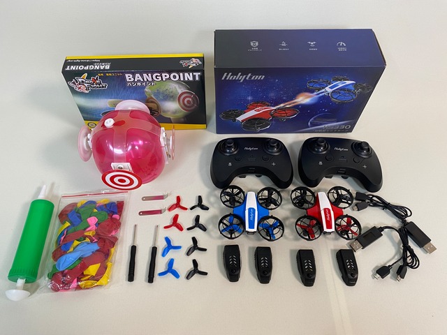 空中戦型・ドローン2機・BANGPOINT2機セット】新機種HOLYSTONE HS330B 