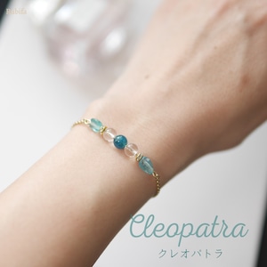 世界三大美女ブレス【Cleopatra】絆を強める♡アパタイト×水晶