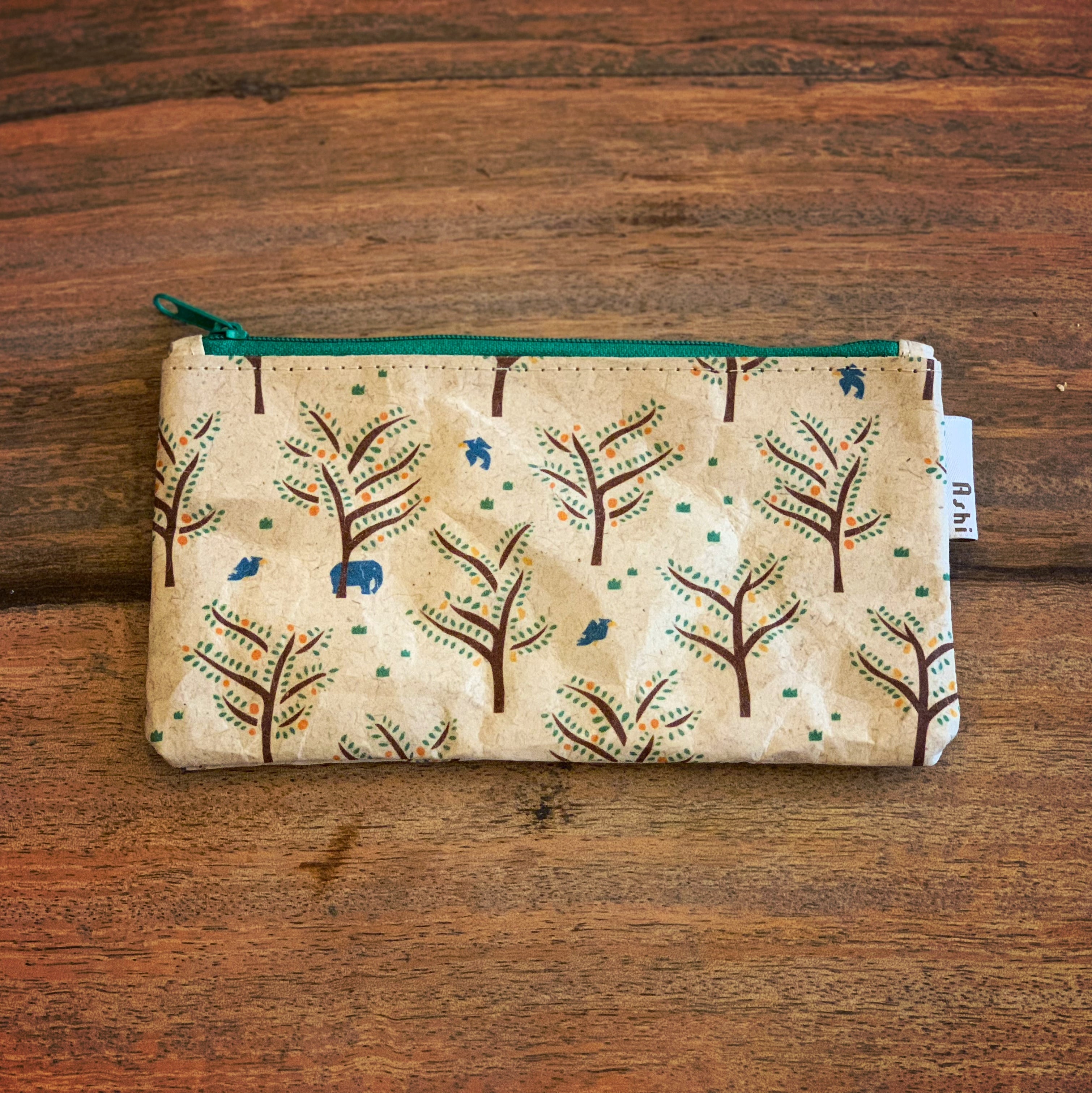 Ashi|亜紙 Flat Pouch S 紙ポーチ シンプル ハンドメイド Ashi|亜紙 Flat Pouch S 紙ポーチ シンプル ハンドメイド