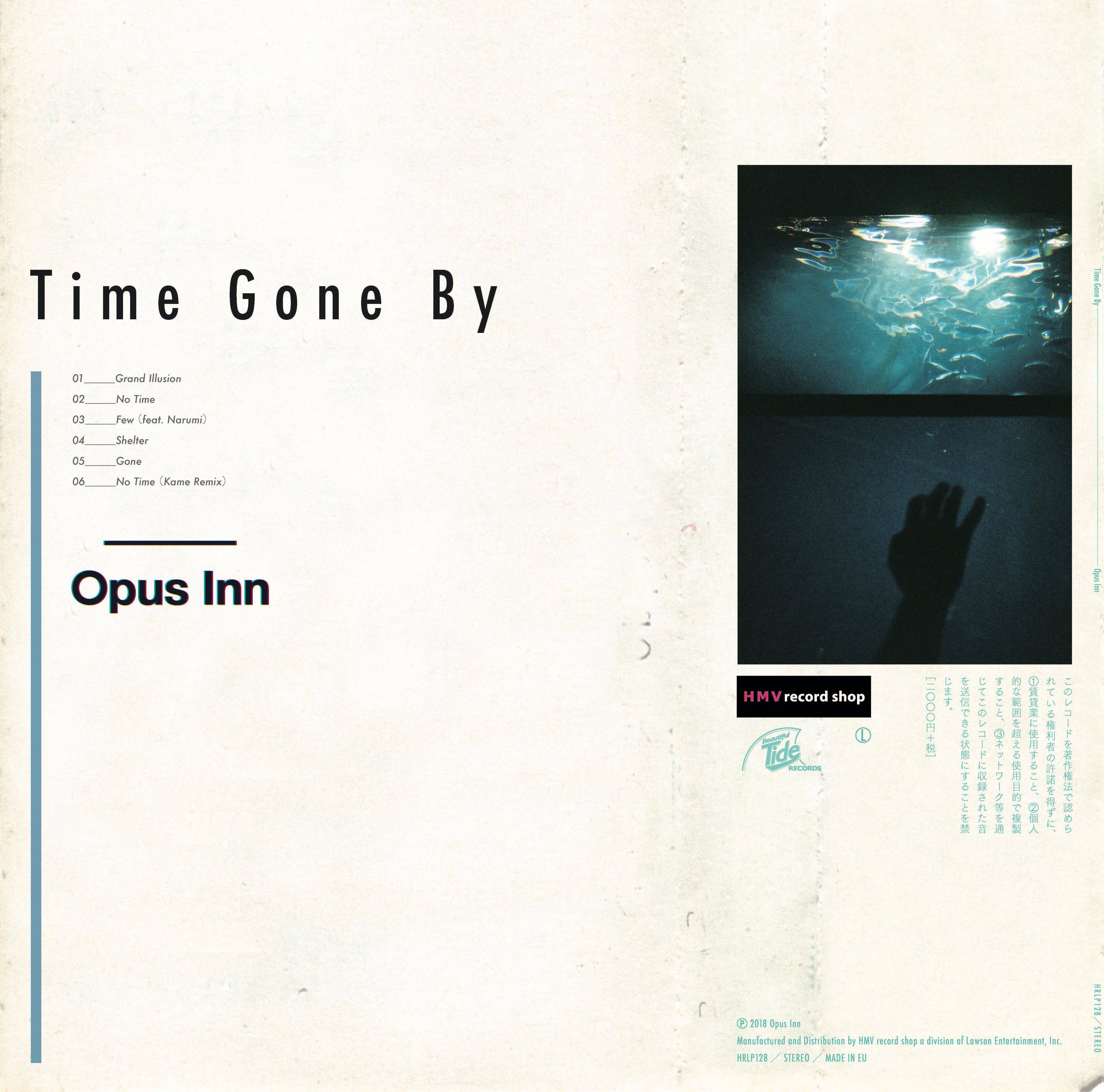 【Vinyl】Opus Inn 1st EP『Time Gone By』