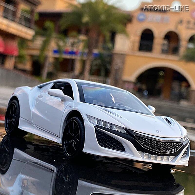 ホンダ NSX アキュラ 1/32 ミニカー 全4色 ライト点灯 エンジン