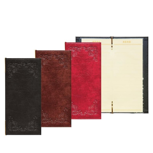 ＃960A  税抜¥3,350-   メニューブック　SHIMBI（シンビ）　 縦長