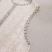 2色/レース刺繍チェックアシメベスト ・12166