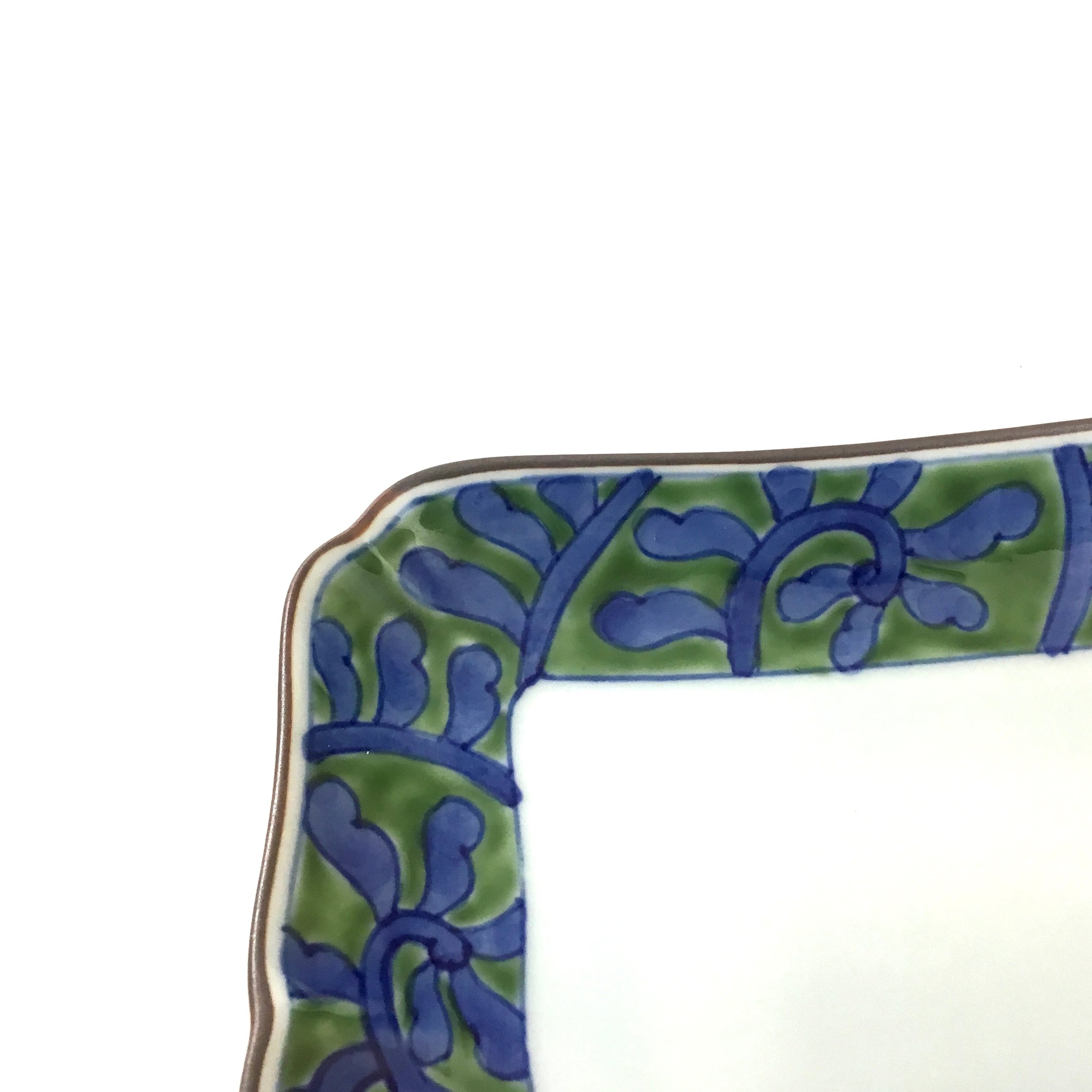 陶宗窯「緑彩唐草文取り皿」3枚 陶宗窯「緑彩唐草文取り皿」3枚 - メルカリ